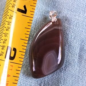 Natural Botswana Agate pendant